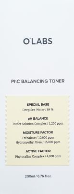 오랩스피에이치씨밸런싱토너